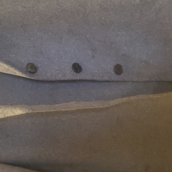 Banana Republic Unlined Double-Faced Coat Grey - Picture 4 of 6